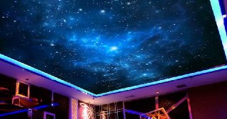 Натяжной потолок звездное небо Грозный, цена от 5213 руб.